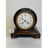 Drum Head Victorian Mantle Clock