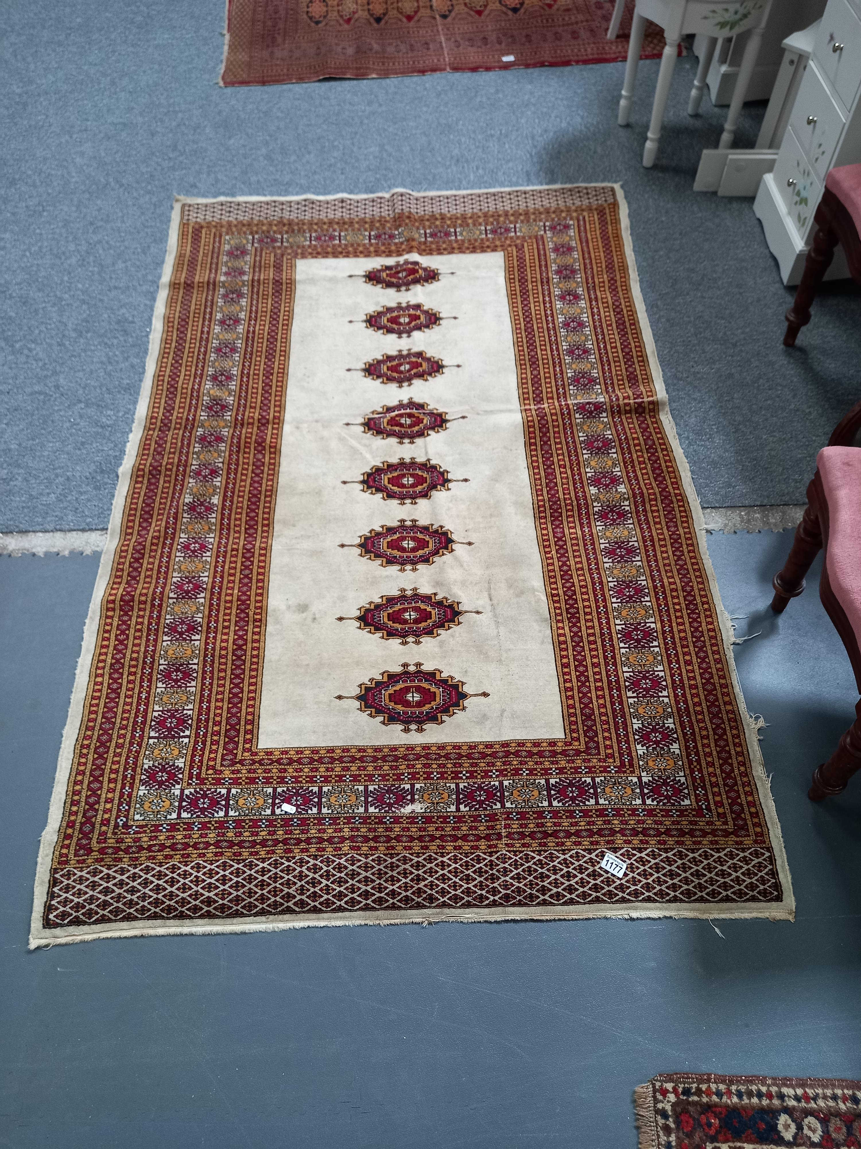 x2 Afgan rug (worn)