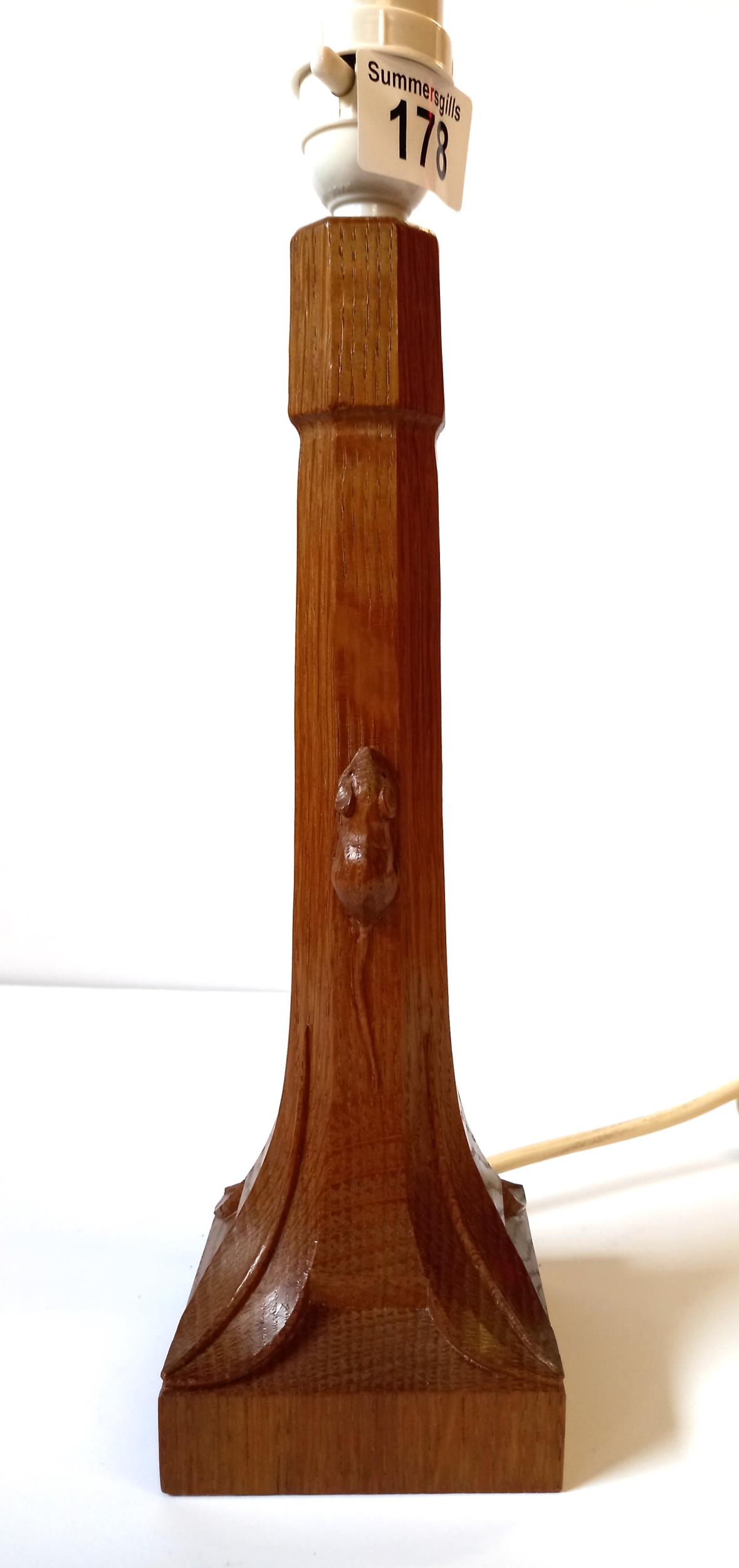 Mouseman Table Lamp base