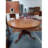 Victorian mahogany centre table