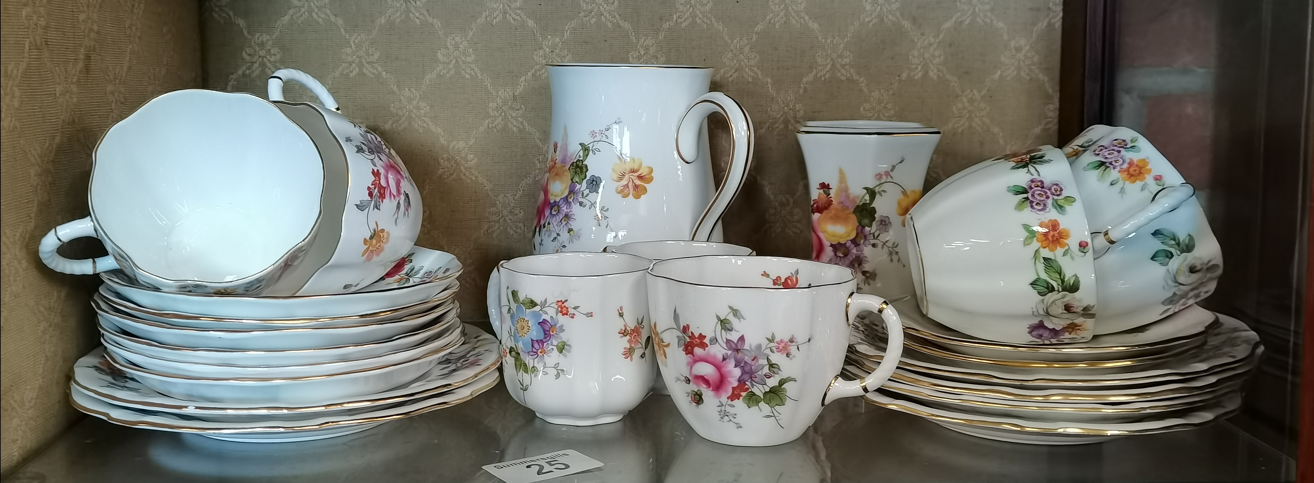 A collection of Royal Crown Derby "Derby Posies"