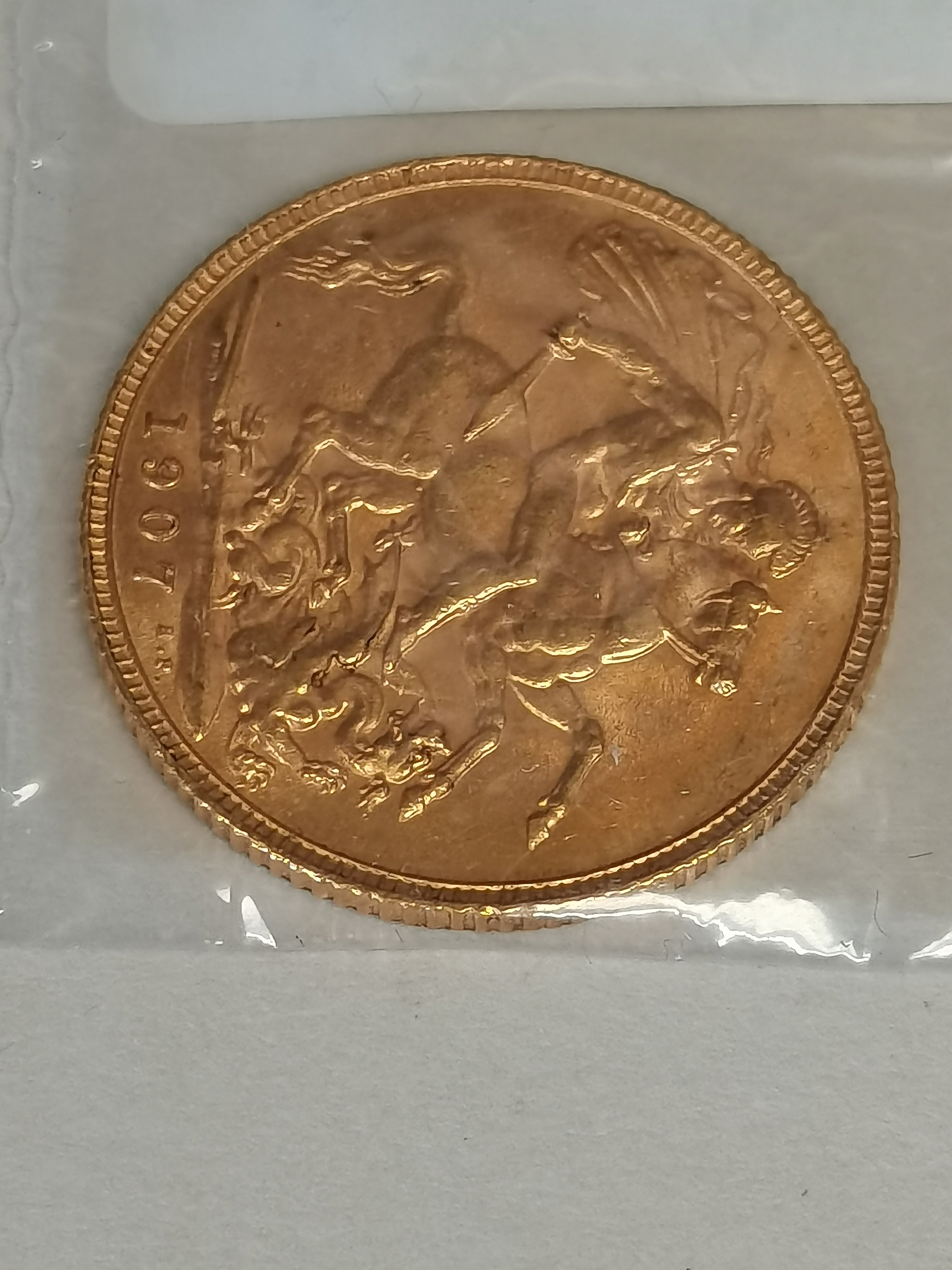 Gold Sovereign 1907 8grams - Image 3 of 3