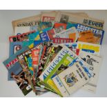 A collection of Leeds United Football programmes