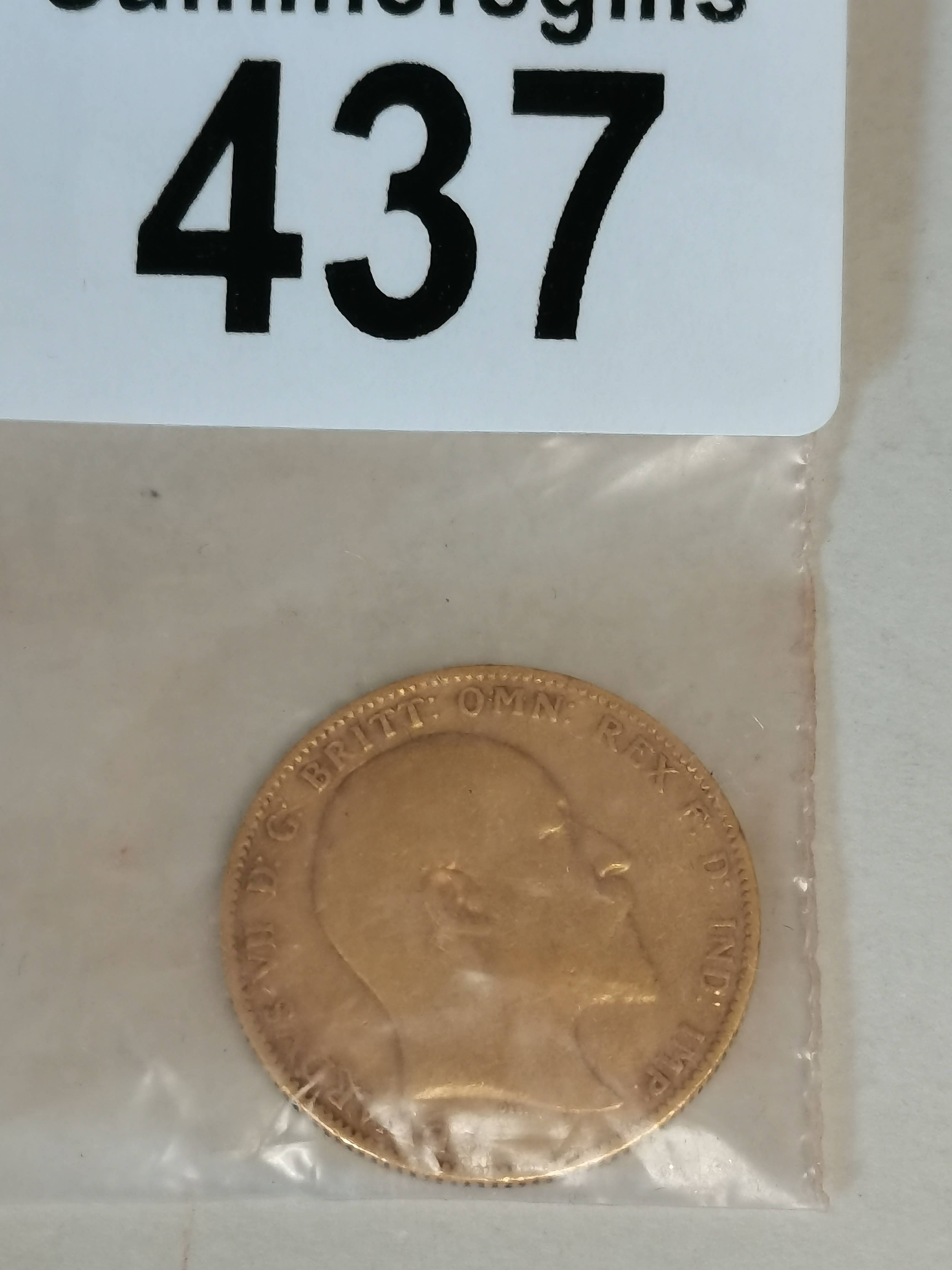 Gold Sovereign 1903 8grams