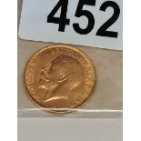 Gold Sovereign 1911 8grams