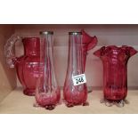 A collection of Cranbury glassware