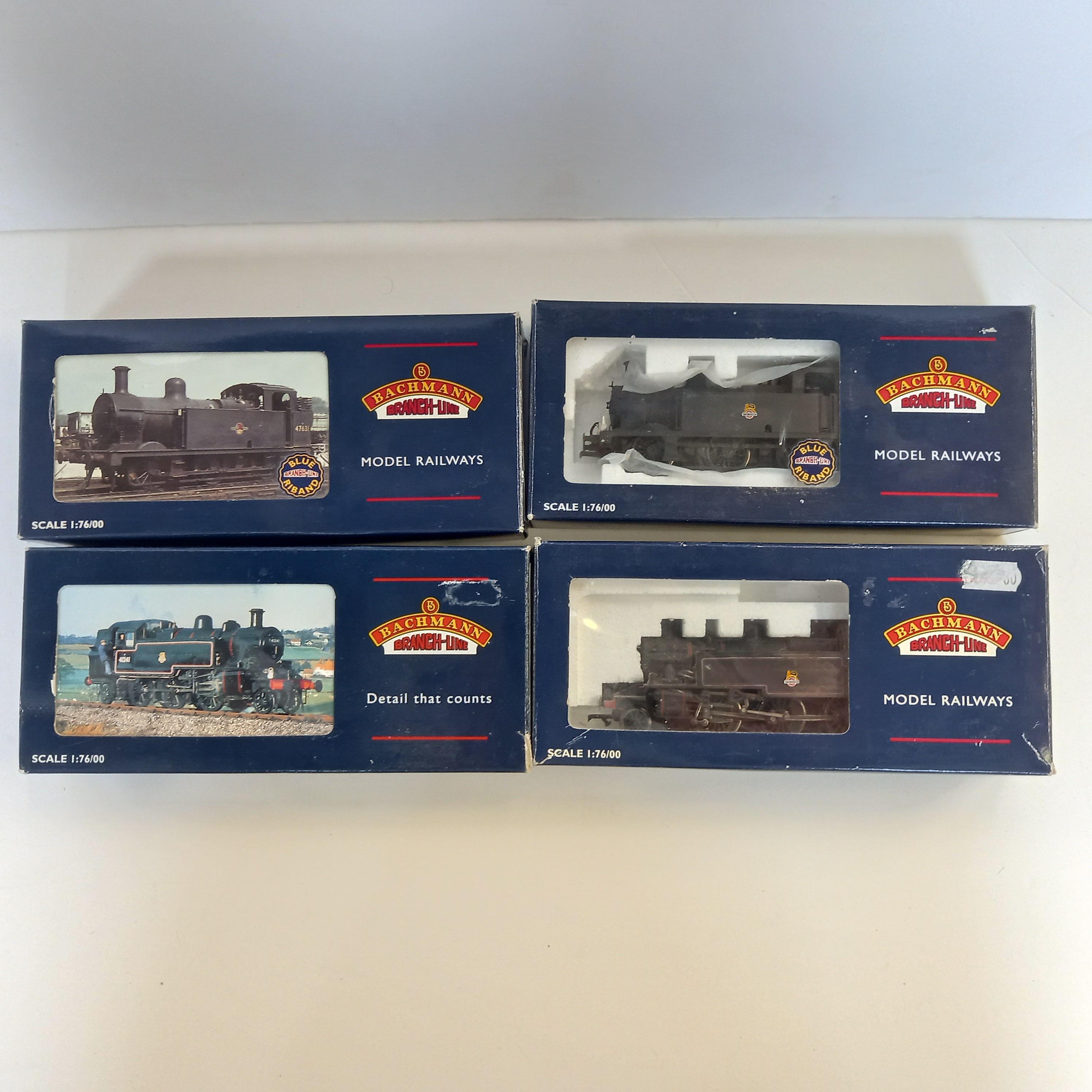 4 x Bachmann Boxed locos and tanks