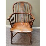 Yew Wood Windsor Kitchen chair