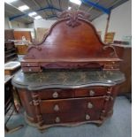 Large Victorian Mahogany Chiffonier