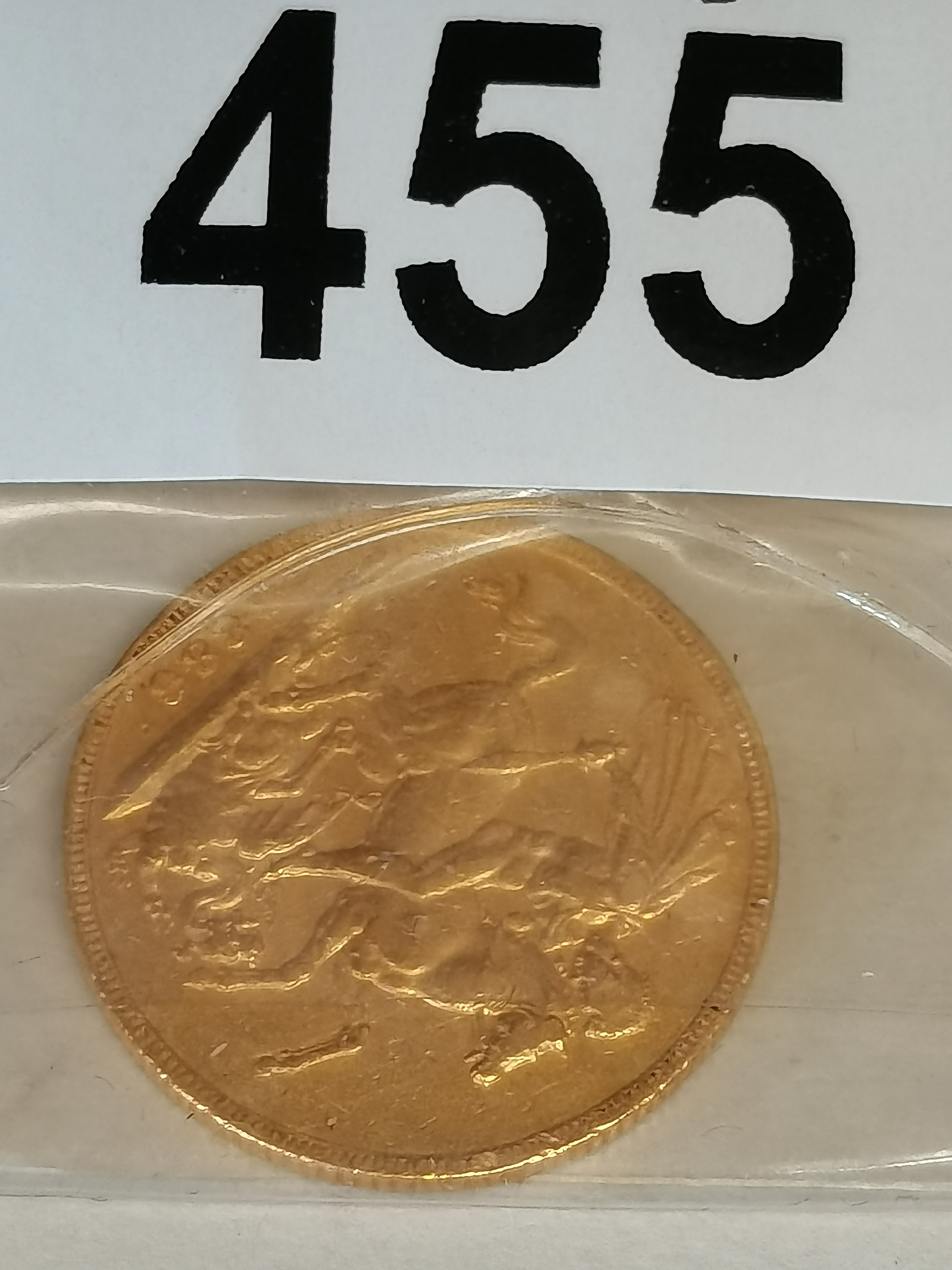 Gold Sovereign 1886 8grams