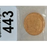 Gold Sovereign 1876 8grams