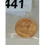 Gold Sovereign 1925 8grams