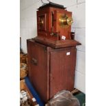 Magic Lantern in Cabinet with Numerous Slides