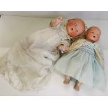 x2 Armand Marseille dolls one of them marked 351/513