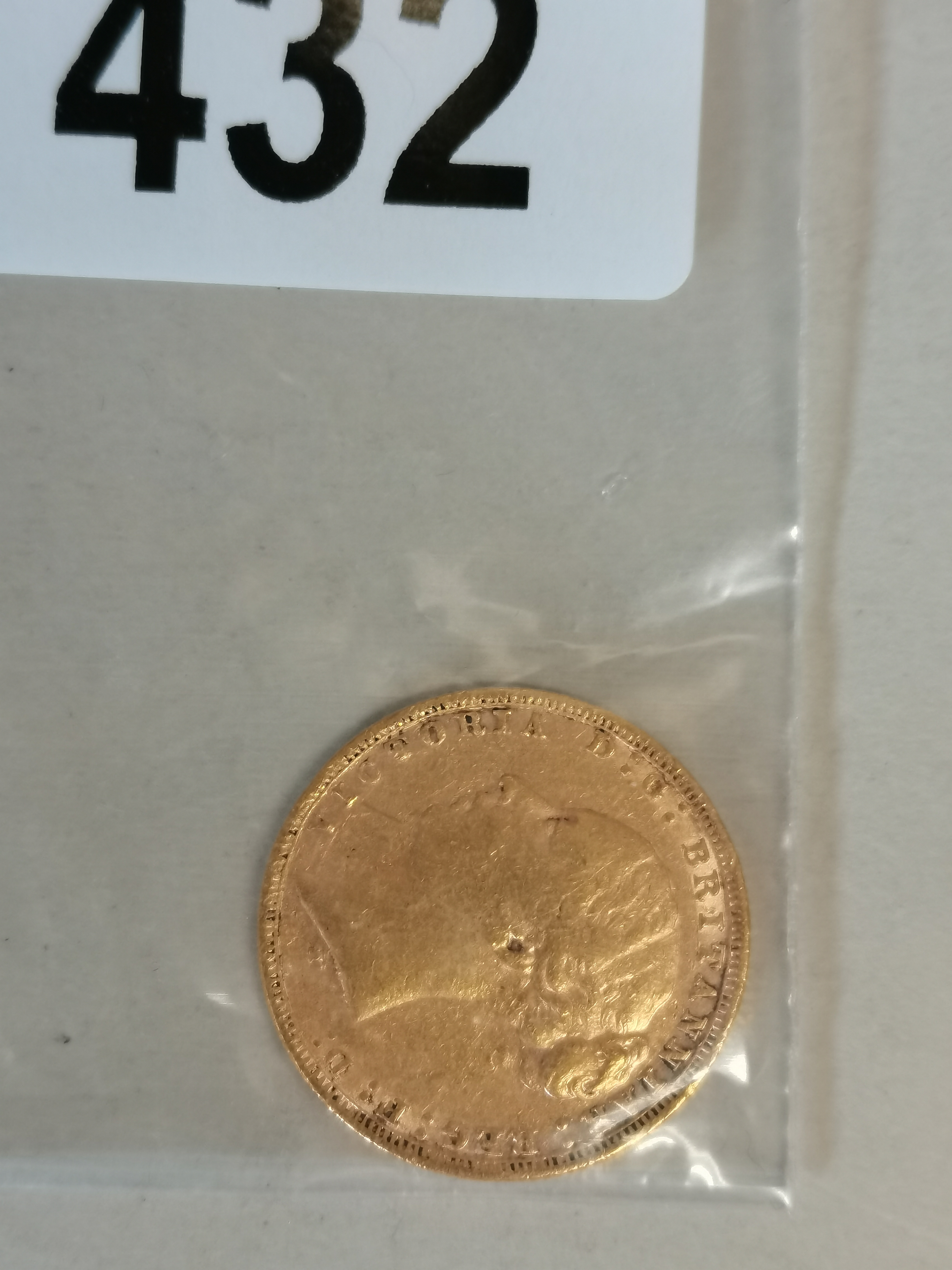 Gold Sovereign 1881 8grams