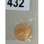 Gold Sovereign 1881 8grams