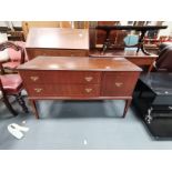 Misc furniture including sideboard, bureau and tables