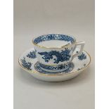 Cup and Saucer with Chinese dragon design marked Hammersley & Co. Tiffany & Co New York