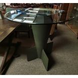 Table with Bomb No 11K MK5 Tail Fin Standing 1m tall