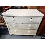 Victorian 3ht Pine Chest of Drawers