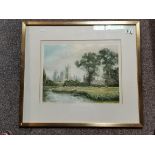 3 x Original etchings by William Tatton Winter RBA (1855-1928)