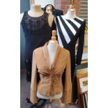 Collection of classic ladies clothes mainly size 8 incl Louise Feraud, Jaeger,