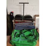 Collection of course & specimen fishing tackle incl boss seatbox system & grays rod etc