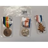 x3 medals incl the great war for civilisation 1914-1919 6950 PTE A.J MCLEAN C . GDS A113