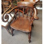 Antique Captain's chair