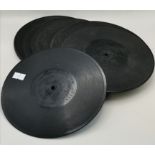 x17 7 inch Bakelite 1895 Gramophone discs
