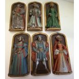 x6 Marcus replicas plaques of Henry VIII and his wives