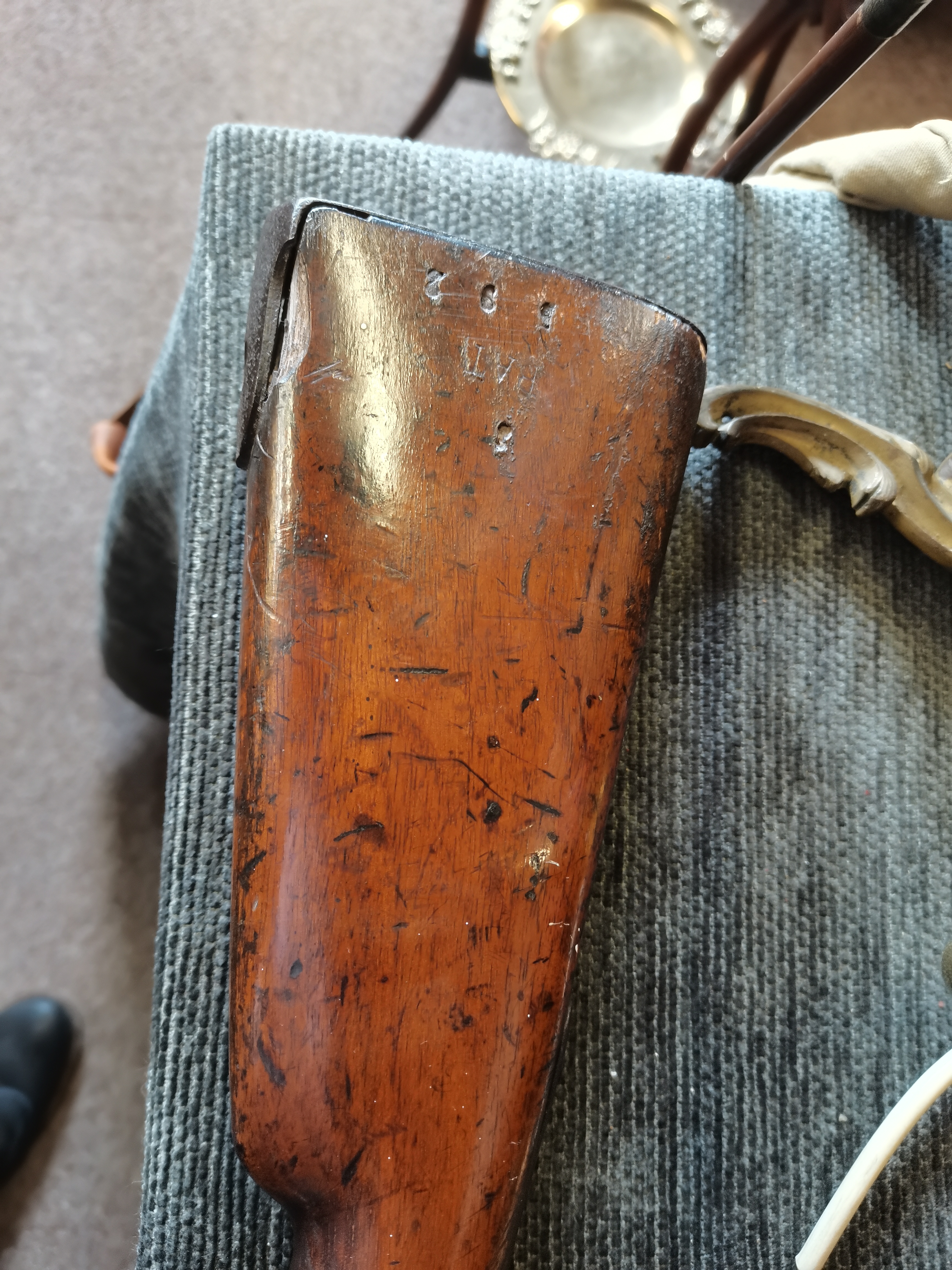Antique Percussion Rifle - Image 3 of 6