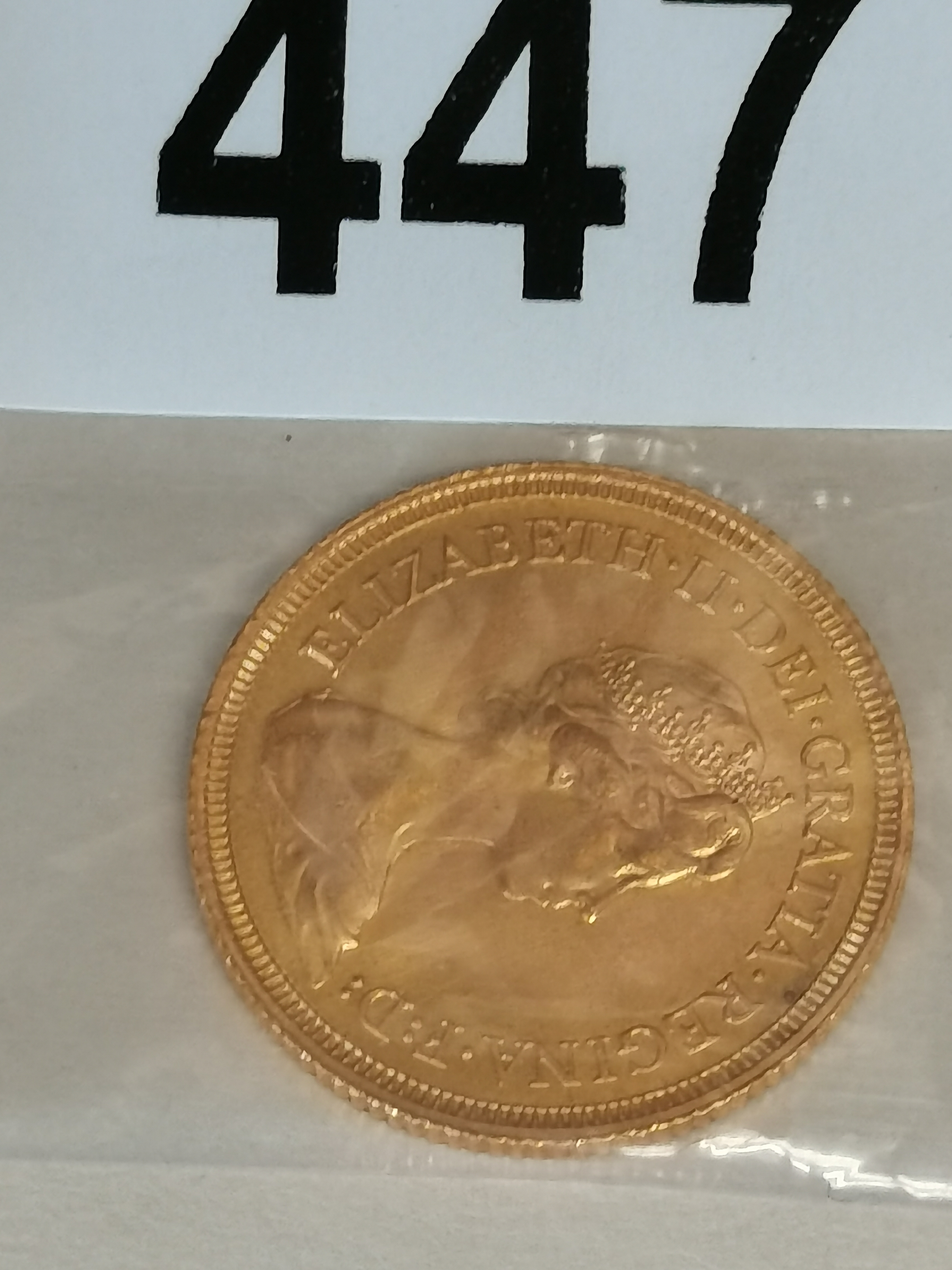 Gold Sovereign 1974 8grams