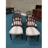 Set of 6 dining chairs 4 plus 2 carver dining chairs