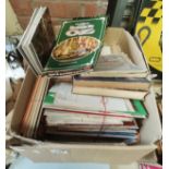 A Box of Ephemera to Include Blue Peter Annuals Theatre Programmes Etc.
