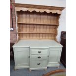 Painted pine welsh dresser