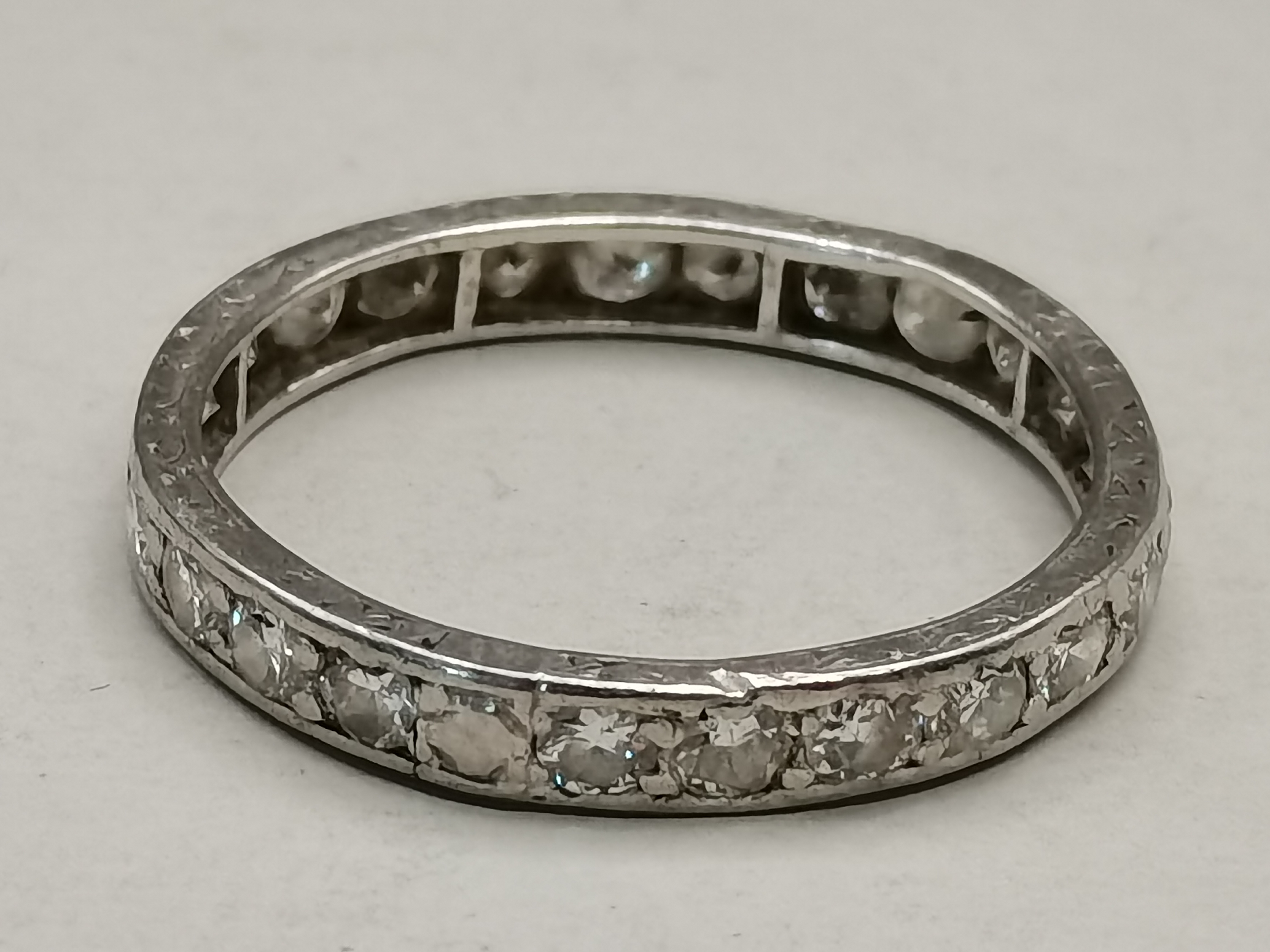 Platinum and Diamond Eternity ring - Image 2 of 4