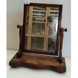 Walnut Dressing Table swing mirror