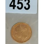Gold Sovereign 1876 8grams