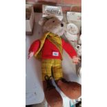Rupert the Bear toy and boxed set of Beatrix Potter books