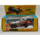 Boxed Corgi 1967 Chitty Chitty Bang Bang detailed die-cast scale model