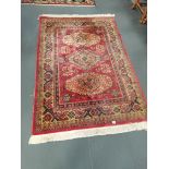 1.4m x 1.8m wool rug