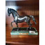 Bronze of a horse - Bucephalus The heritage collection by James Osborne