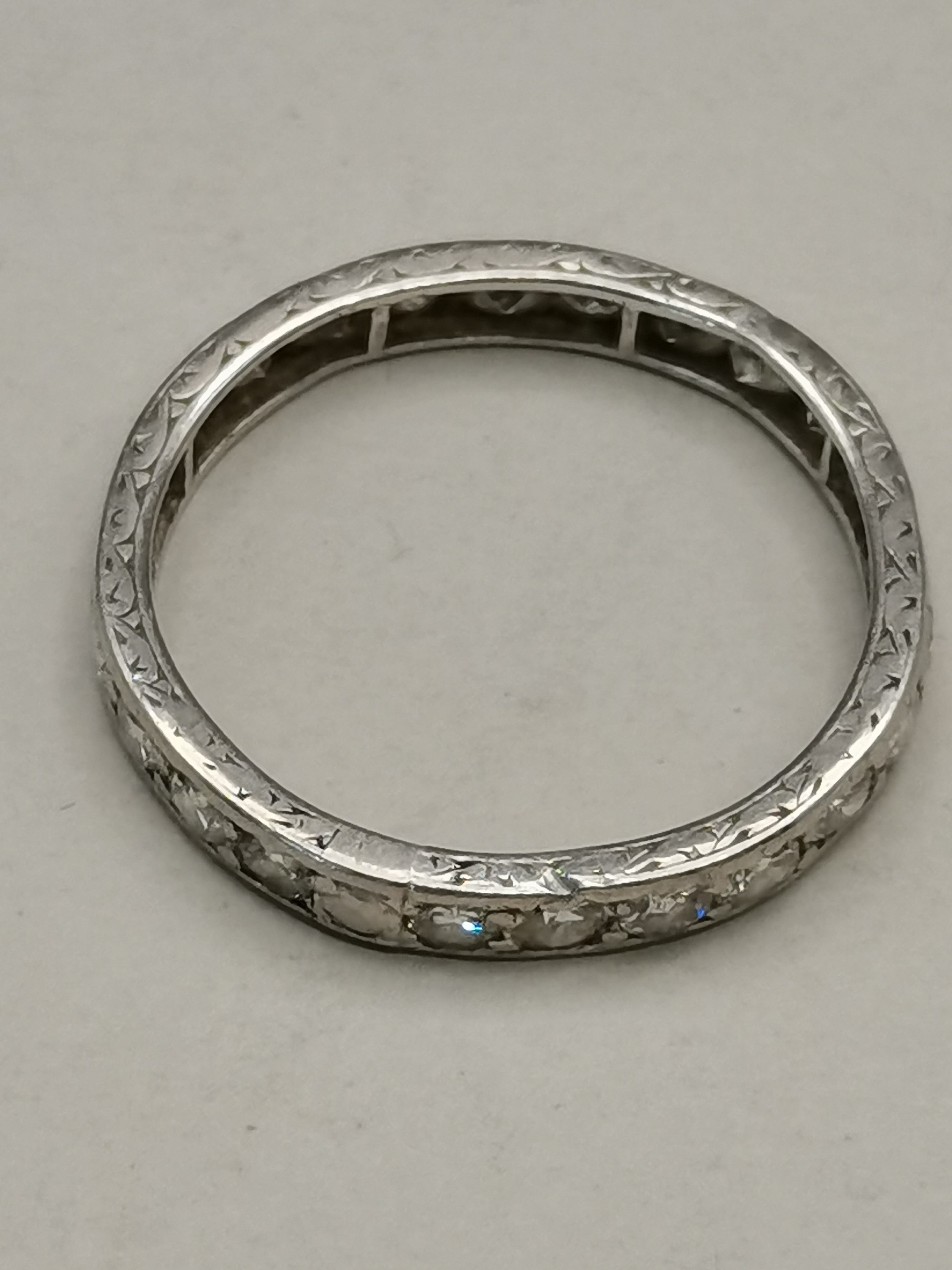 Platinum and Diamond Eternity ring