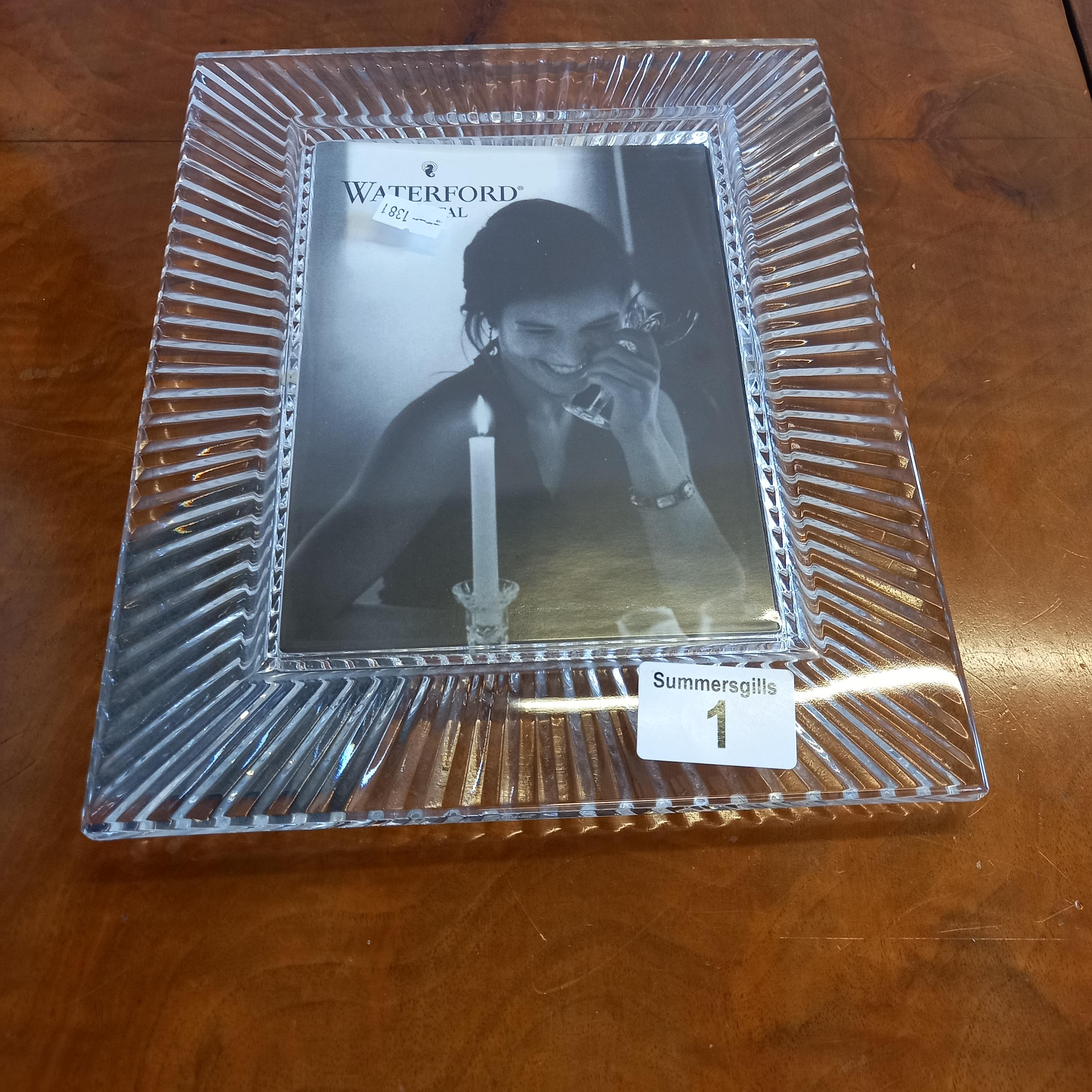 Waterford Crystal Picture Frame
