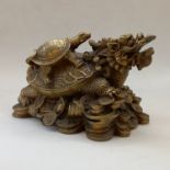 Bronze Wealth Tortoise Statue
