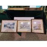 3 limited edition prints of paintings by Judy Boyes