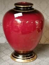 Crown Devon lamp base