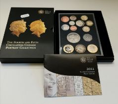 Two Royal Mint UK proof coin sets