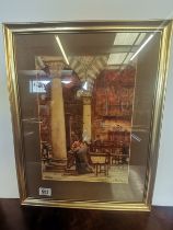 Ac watercolour signed J D WALKER of Doom s grmiona